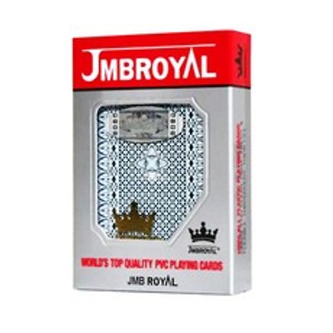 JMB로얄 정품 고급 트럼프카드(JMB ROYAL) 1더즌 12개 원카드 훌라 포커칩, 낱개1개