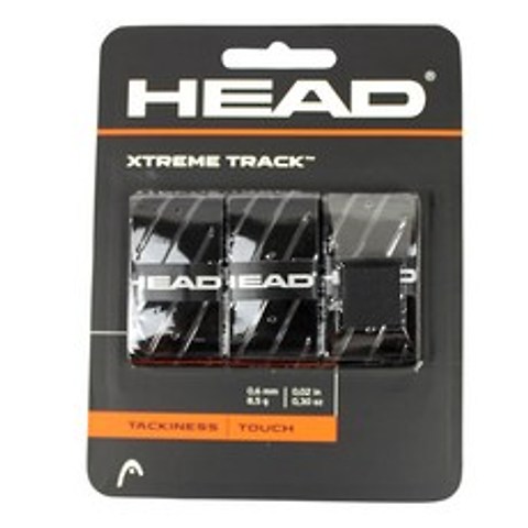 HEAD 하이드 인조가죽 재질 그립 점성 카드 룩 3개, XTREMETRACK 엠보싱 블랙 한