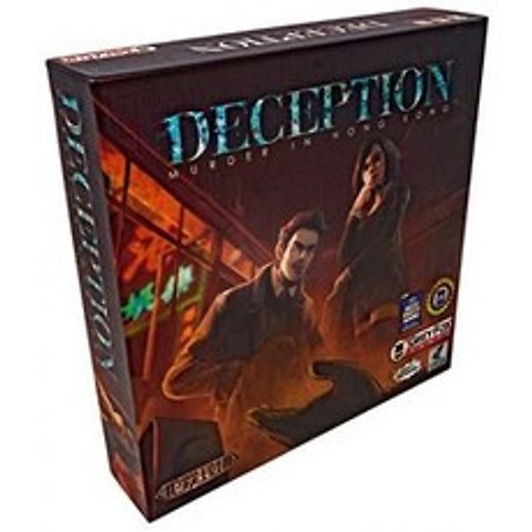 Grey Fox Games Deception: Murder in Hong Kong Board Game, One Color_One Size, 상세 설명 참조0, 상세 설명 참조0