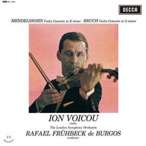 Ion Voicou 멘델스존 / 브루흐: 바이올린 협주곡 (Mendelssohn: Violin Concerto Op.64 / Bruch: Violin Con..., Analogphonic, 음반/DVD
