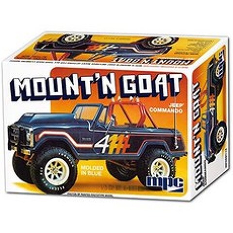 C.P.M. MPC MPC887 1:25 Mount N Goat Jeep Commando 멀티, One Color_One Size, One Color_One Size, 상세 설명 참조0