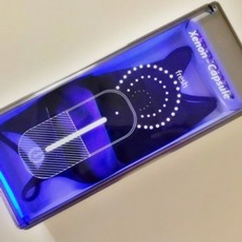 제논캡슐 휴대용 LED 마스크 스마트폰 휴대용UV살균기 살균기, 휴대용 스마트폰 마스크 UV LED 소독 살균기