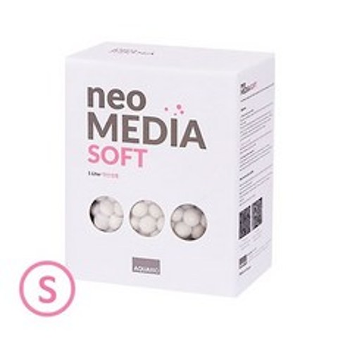 Neo 네오 미디어 소프트 S 1리터 약산성 여과재