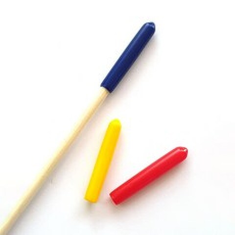 라미팩 매운 오뎅꼬치 구별 캡 빨강 노랑 파랑 300, 1개, 300개