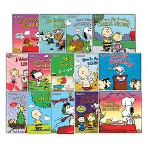 [영어원서] Peanuts : Snoopy 시리즈 픽쳐북 14종 세트 피너츠