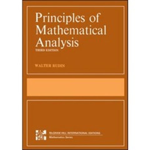 Principles of Mathematical Analysis 3/E, McGraw-Hill