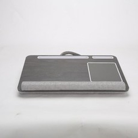 노트북 맥북 용 마우스 패드 손목 받침대가있는 휴대용 노트북 스탠드 태블릿 펜 전화 홈, 협력사, 회색