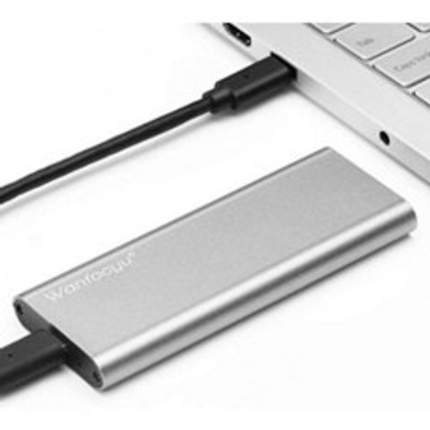 Wanfocyu USB Type C M.2 NVMe SSD Enclosure Adapter USB 3.1 Gen 2 10Gb, 상세내용참조