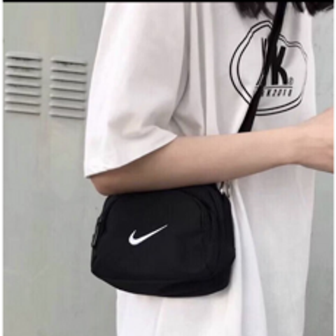 나이키 남녀공용 미니가방 크로스백 블랙