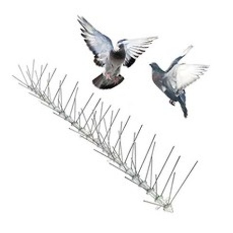 버드 스파이크 에어컨 실외기 비둘기퇴치 3미터(50cm*6개), 1박스