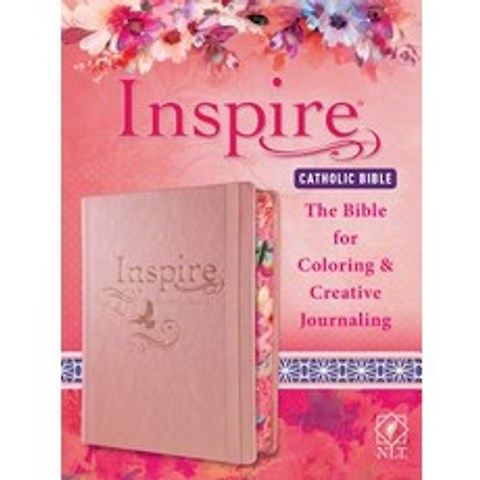 Inspire Catholic Bible NLT: The Bible for Coloring & Creative Journaling Hardcover, Tyndale House Publishers