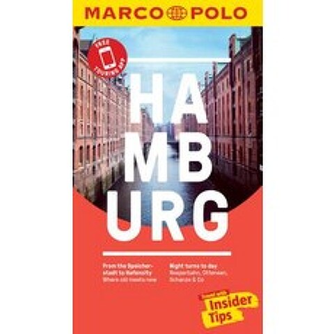 (영문도서) Hamburg Marco Polo Pocket Travel Guide - With Pull Out Map Paperback, Marco Polo Travel Publishin..., English, 9783829757874
