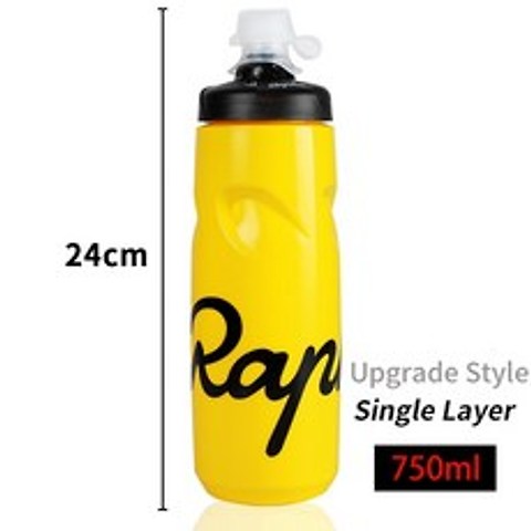 모드기기 전담Rapha 자전거 물병 620-750ML 스포츠 병 휴대용 Leakproof 야외 음료 컵 BPA 무료 초경량 사이클링 물 주전자, CHINA, 750ml Yellow