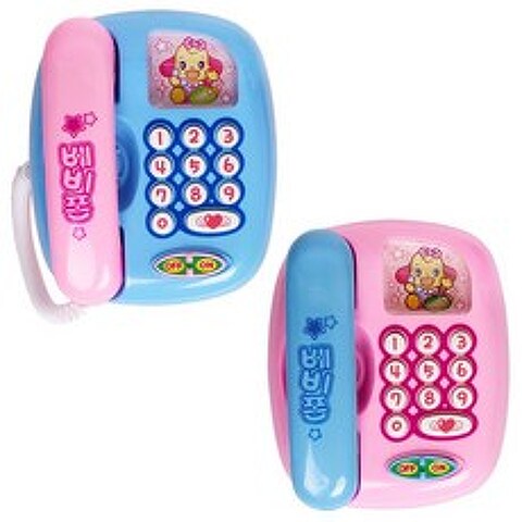 [코니스] 베비폰 장난감전화기, 베비폰-핑크