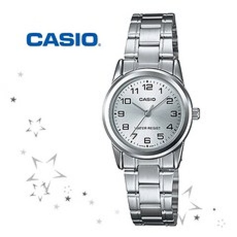 카시오 LTP-V001D-7B 카시오시계 CASIO 여성시계 아날로그 메탈시계