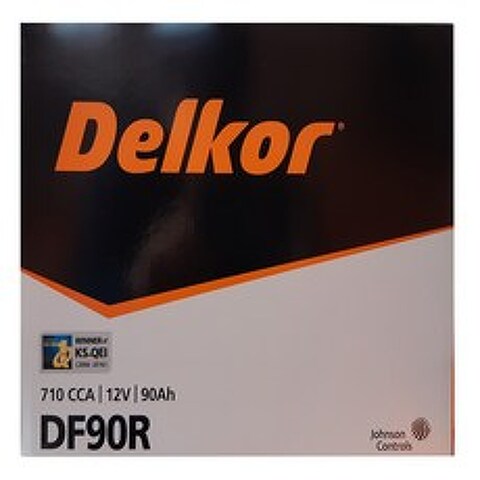 델코 DF90자동차배터리, 1개, DF90R대여안함+폐전지반납
