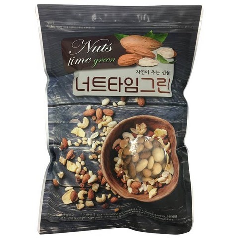 너트타임 그린 리필, 1kg, 1개