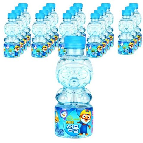 팔도 뽀로로 샘물 250ml, 지하수, 20개