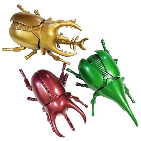다미샵 파워업 비틀킹 3종세트 태엽 장난감 곤충 배틀, 파워업비틀킹 3종세트