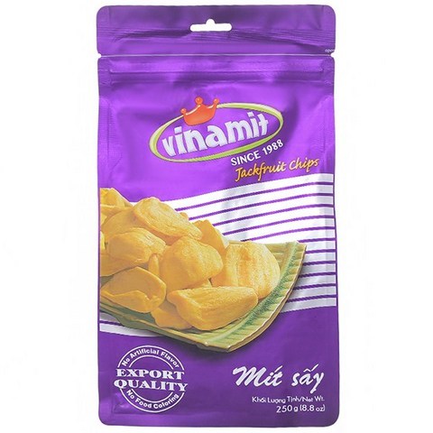 [이라운드몰]Vinamit Jackfruit 잭프룻 칩 250g 잭후르츠 건조과일 과일칩, 옵션선택, 단품
