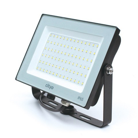 씨티 LED 사각 노출 투광등 50W 흑색바디 주광색