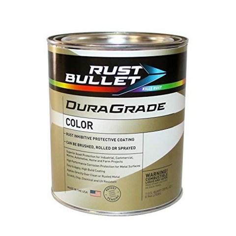 Rust Bullet DuraGrade Color-첨단 기술 녹 억제제 부식 제어 및 보호 코팅-탁월한 접착력-UV 저항성 (쿼, 단일옵션