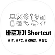 바로가기 Shortcut, 블로그 홈