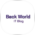 Back world, 블로그 홈