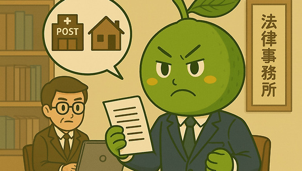 처음으로 내용증명을 보냈다.