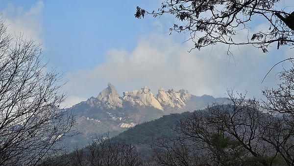 우이령에서 오봉을 보다