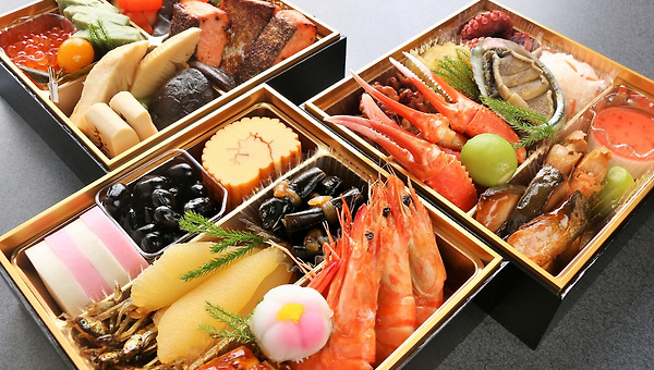 새해에 먹는 오세치 요리