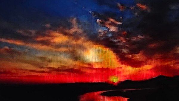 노을에 닿은 진실