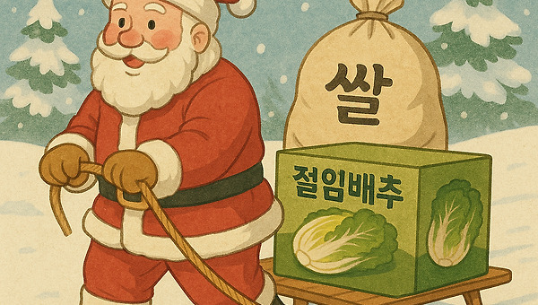 절임배추 속에 담긴 사랑