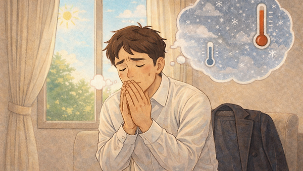 추워지길 바라는 마음