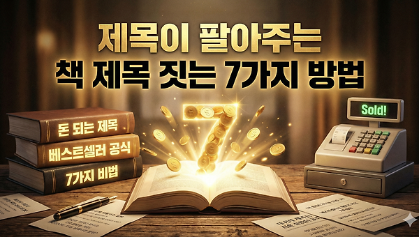 제목이 팔아주는 책 제목 짓는 7가지 방법