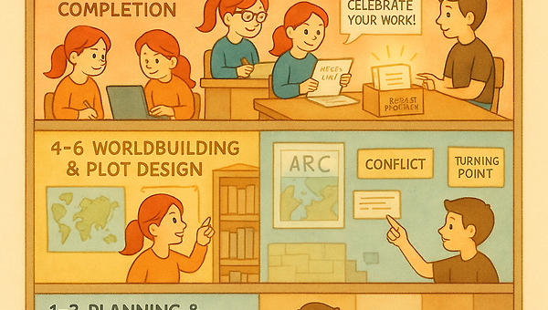 클로드-체리와 함께하는 웹소설 창작 퀵 가이드 10단계