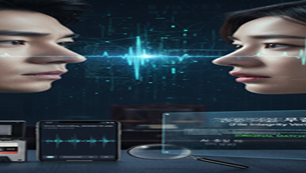 [딥보이스AI의심] 녹취파일 신뢰 여부 핵심-원본성! 