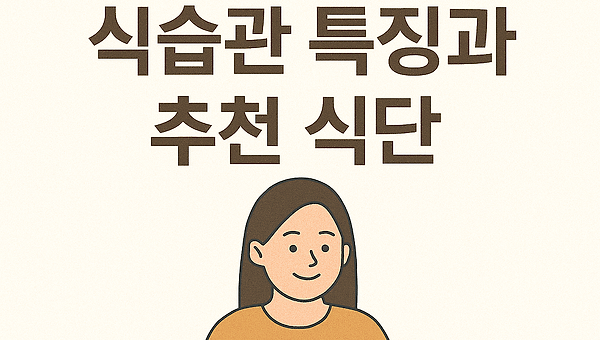 MBTI 16가지 성격유형별 식습관 진단 추천식단 
