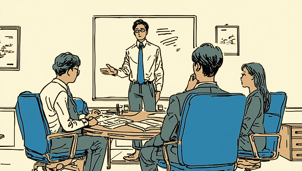 그 회의엔 나름의 속도가 있다