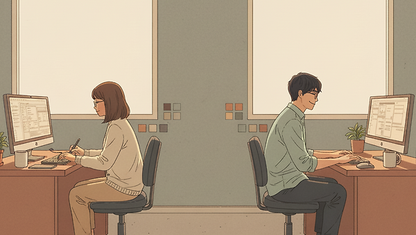 소심한 회사에 다닌다