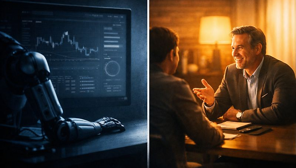 로보 어드바이저는 패배했다. 휴먼 어드바이저가 승리했다