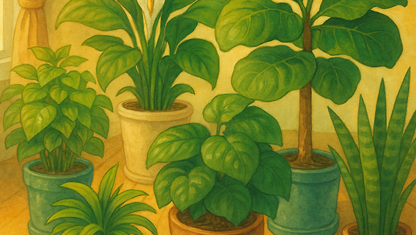 “실내 식물이 공기를 정화한다?” 