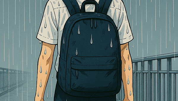 하교길에 내리던 무더위 그리고