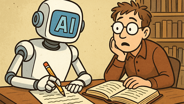 뭐? AI가 소설가를 대체한다고?