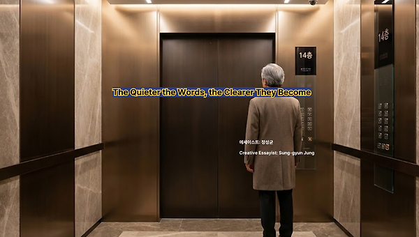 조용해질수록 분명해지는 말