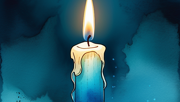 마음을 켜는 푸른 발자국