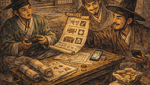 사기의 바다를 건너는 등대: 한국편