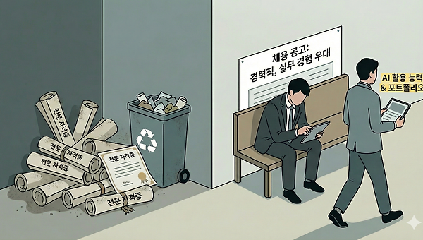 자격증이 성역인 시대는 끝났다?