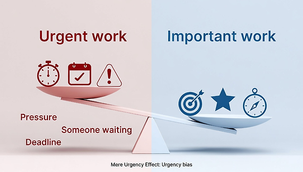 중요한 일이 밀리는 이유 — NNL