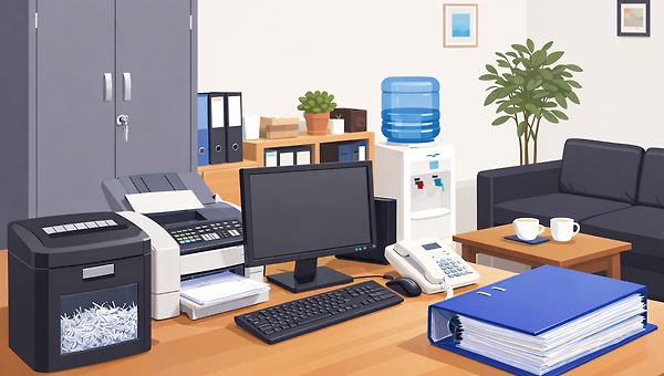 사무실에 뭐가 있어야 할까? 필수 준비물 정리